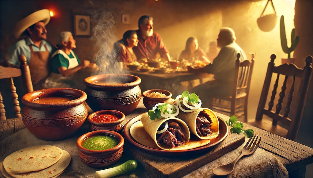 Cooking process of barbacoa